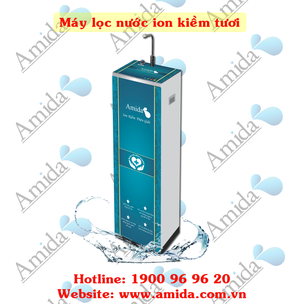 Máy lọc nước RO Amida ion kiềm điện giải AMK02